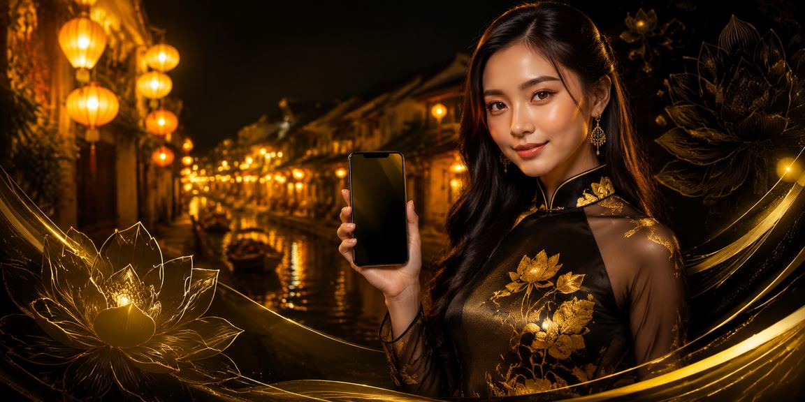 Người chơi high roller tại Việt Nam trải nghiệm live casino trên điện thoại ban đêm